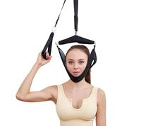 Tuxxjzm Neck Traction - Amaca per trazione del collo | Amaca portatile per alleviare il collo, aiuti fisici per decompressore del collo
