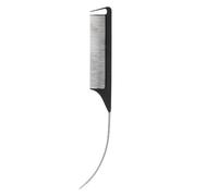 Tuxxjzm Pettini coda per acconciatura, pettine antistatico da parrucchiere, pettine per acconciare i capelli per pettinare la schiena, prendere in giro le radici, aggiungere volume, styling serale