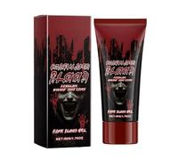 Tuxxjzm Sangue da palco, sangue artificiale - Vampiro | Puntelli di scena per vampiri, 1,76 once trucco realistico e speciale, per epistassi, cosplay, SFX, ferita di carne, vampiro zombie