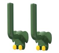 Tuxxjzm Set di 2 ganci appendiabiti a forma di elefante, multiuso, per bagno, camera da, cucina, lavanderia, casa, WC, azienda, studio