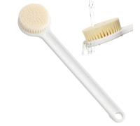 Tuxxjzm Spazzola da bagno con manico lungo per doccia, antiscivolo, confortevole, esfoliante per il corpo, spazzola morbida per la schiena, prodotto multifunzionale per bambini, famiglia, amici, casa