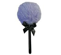 Tuxxjzm Spugnetta per cipria per lecca-lecca, strumento per trucco con manico Marshmallow, applicatore per spolverare, per donne e ragazze, pelle sensibile, uso quotidiano, viaggi, lavoro