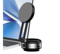 Tuxxjzm Supporto magnetico per telefono con doppia, retrattile, supporto per cellulare elettrico, per auto, forte magnetica per tutti gli smartphone