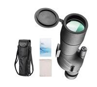 Tuxxjzm Telescopio monoculare portatile, monoculare 25 - 75 x 60 cm, impermeabile - Telescopio zoom compatto, resistente agli urti, anti-appannamento, leggero telescopio tascabile portatile con