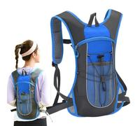 Tuxxjzm Zaino da corsa | Zaino da corsa per acqua, sci, con strisce riflettenti, custodia impermeabile per ciclismo, corsa, ciclismo, sentieri, maratone