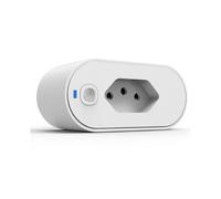 Tuya Brazil Plug 16A Adapter, WIFI 2.4GHZ Socket with Power Monitor, Outlet Control, Voice for Home Alexa