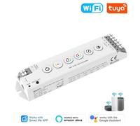 Tuya Controller per LED Smart WiFi Universale a Tensione Costante con 6 pulsanti