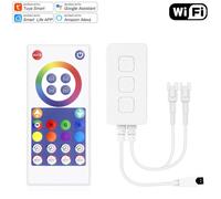 Tuya Controller per Strip Led indirizzabili a 3 Pin con App Smart e Telecomando
