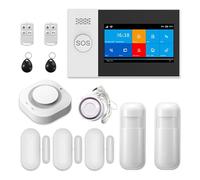 TUYA Di Allarme WIFI Con Kit Rilevatori Sensore Porta Allarmi Sicurezza Wireless For La Casa Facile Da Installare(C)