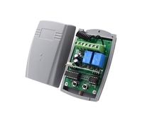 Tuya Garage Apriporta Cancello Ricevitore 2ch 433mhz 433.92mhz Universale Fixed Rolling Code Multi Marca Controller Switch(DC 12V-24VX1)