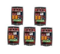 Tuya Garage Apriporta Cancello Ricevitore 2ch 433mhz 433.92mhz Universale Fixed Rolling Code Multi Marca Controller Switch(AC 85-250V WIFI X5)
