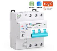 Tuya Interruttore Automatico Smart WIFI MCB con Funzione di Misurazione da 63A