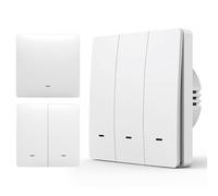 Tuya interruttore parete, interruttore smart wifi alexa, app Controllo remoto/controllo vocale/timer/accesso remoto, wireless light switch interruptor wifi, interruptor inteligente - 3 Gang