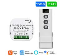 Tuya Interruttore per Tapparelle intelligente WiFi e RF 433 con Telecomando