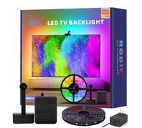 Tuya Kit di Retroilluminazione per TV a Led Intelligente RGBIC con Telecamera