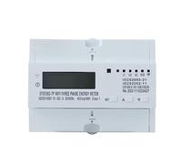 Tuya Monofase 50/60Hz 65A Din Rail WIFI Smart Energy Meter Timer Monitor KWh Meter Wattmetro(DTS226D 7P WIFI 80A)