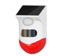 Tuya PIR Sensore Solare WiFi Impermeabile funziona con alexa e google