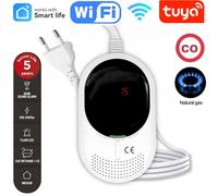 Tuya Rilevatore Combinato Gas e Monossido di Carbonio 2in1 - Smart Wifi con App