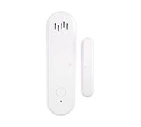 Tuya Sensore for porte e finestre Rilevatori di porte intelligenti aperte/chiuse Sist-ema di allarme di sicurezza domestica Scena di avviso di indipendenza Sirena da 80 dB(1pcs)