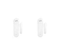 Tuya Sensore for porte e finestre Rilevatori di porte intelligenti aperte/chiuse Sist-ema di allarme di sicurezza domestica Scena di avviso di indipendenza Sirena da 80 dB(2pcs)