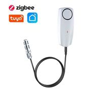 Tuya Sensore Smart Zigbee di Temperatura e Umidità con Sonda e Allarme Sonoro
