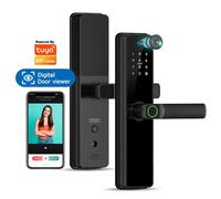 Tuya Serratura per Portoni Smart WiFi con Fingerprint Spioncino 1.3MP e Password