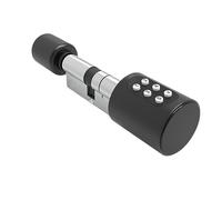 Tuya Smart Door Lock Cilindro Fai-da-te Password Digitale Tasti APP IC Card Sblocco Serratura Elettronica For La Sicurezza Degli Hotel Domestici Comoda Efficiente(Black Bluetooth,45 and 45 to 55)