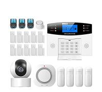 TUYA Smart Home GSM Allarmi di sicurezza for la casa Allarme domestico wireless for garage Allarmi di sicurezza for case residenziali(K)