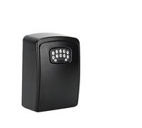 Tuya Smart Home Key Storage Secret Box APP Sblocca il codice di sicurezza Lock Cassetta di sicurezza for montaggio a parete impermeabile Gli agenti immobiliari degli appartamenti risparmi(Black A)