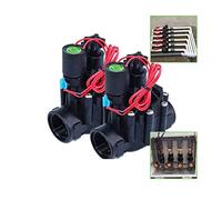 TUYA Smart Home WiFi Controllo elettrico Valvola dell'acqua Valvole a solenoide 24 V a sfera di controllo del livello automatico,Multiuso(Groen)