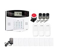 Tuya Smart Life eapp Controlla Wireless Home Security WiFi GSM Intercom di allarme sms Avviso for il potere(Set 08)