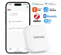 Tuya Smart Life Gateway multimodale Hub domotico intelligente ZigBee WiFi Bridge Bluetooth Mesh Controllo vocale per Alexa Google