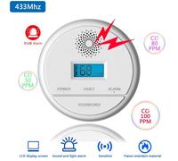 Tuya Smart Rilevatore Wireless di Monossido di Carbonio con Sirena Interna 70dB