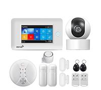 TUYA Smart Security Allarmi for la casa Wireless Home Alarm APP Telecomando compatibile,Kit/set fai da te(P)