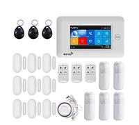 TUYA Smart Security Allarmi for la casa Wireless Home Alarm APP Telecomando compatibile,Kit/set fai da te(K)