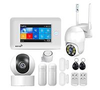 TUYA Smart Security Allarmi for la casa Wireless Home Alarm APP Telecomando compatibile Per casa e garage(L)