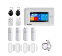 TUYA Smart Security Allarmi for la casa Wireless Home Alarm APP Telecomando compatibile per Ville e Magazzini(M)