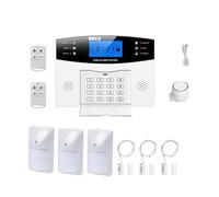 Tuya Smart Wireless Wired Wifi Di Allarme Antifurto Sicurezza Domestica Con Rilevatore Sensori Movimento For Porte Quadrante Automatico Semplice Sicuro(Kit G)