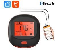Tuya Termometro da cucina Smart Bluetooth per Cottura al BBQ con 2 sonde