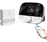 Tuya - Termostato senza fili WiFi - Termostato collegato a caldaia a gas programmabile per riscaldamento dell'acqua e caldaia a gas, compatibile con Alexa Google