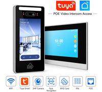 Tuya Videocitofono IP PoE WiFi Monitor Touch Riconoscimento Facciale RFID Codice