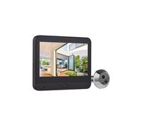 Tuya Wifi 2MP Spioncino Telecamera Videocitofono Wireless Intelligente Rilevamento del Movimento PIR Sicurezza Domestica Intelligente Nero