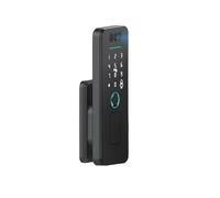 Tuya WiFi 3D Face Recognition Waterproof Fingerprint Smart Door Lock With Rechargeable Battery App Code Keyless Gate Lock(Face Tuya APP 1BAT)