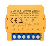 Tuya WiFi Dimmer Modulo 2CH Controllo Luci LED Interruttore Dimmerabile R3236