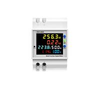 Tuya WiFi Display Digitale Intelligente Misuratore di Elettricità Misuratore di Tensione e Corrente su Guida DIN Misuratore di Frequenza Fattore di