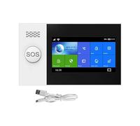Tuya WiFi GSM Protezione Di Sicurezza Domestica Di Allarme Intelligente Touch Screen Antifurto Rilevatore Di Movimento Sensore For Porte E Finestre Telecamera IP(A)