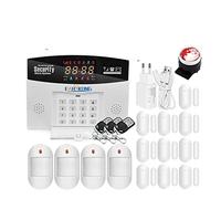 Tuya WiFi Home Alarm System System Smart GSM. Allarme di sicurezza 8 Lingue Porta Open Motion Detector App. Campanello incorporato sirena integrata(Option J)