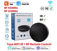 Tuya WiFi IR RF Telecomando Smart Home Automation Ripeti il condizionatore d'aria TV per l'APP Smart Life Funziona con Google Home Alexa