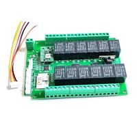 Tuya Wifi o Zigbee con ingresso interruttore RF433 Modulo relè 12CH Controller scheda di controllo remoto wireless for casa intelligente(Zigbee 7V to 27VDC)