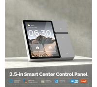 Tuya WiFi Pannello di controllo centrale per casa intelligente da 3,5 pollici Tuya Zigbee Interruttori a parete Domotica Schermo LCD Telecomando IR